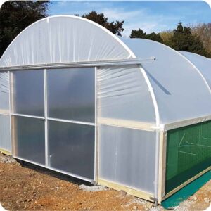 Commercial Timber Range Single Span Polytunnel