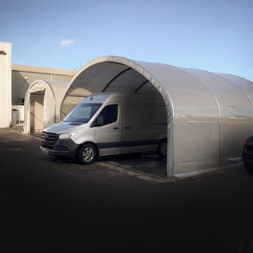 S Range structure van cover