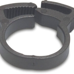 Hose clip PP black