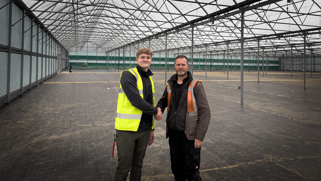 Palmstead Nurseries - 7-Bay Multispan with Northern Polytunnels