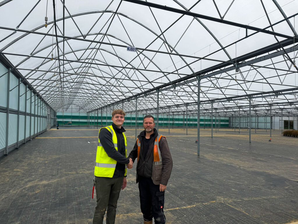 Palmstead Nurseries - 7-Bay Multispan with Northern Polytunnels